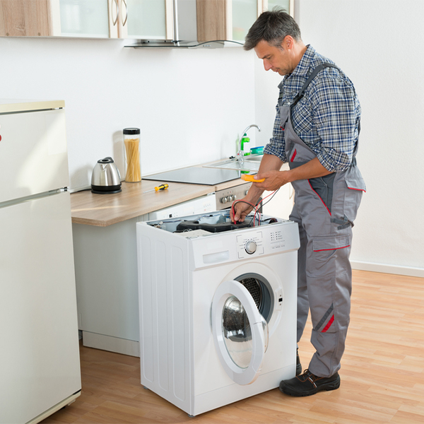 can you walk me through the steps of troubleshooting my washer issue in Carlin NV